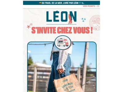 Ce week-end, oubliez la pizza ? Commandez Léon !