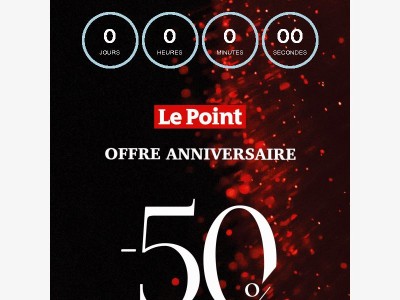 ⏱️ Dernier jour pour vous abonner à -50 %