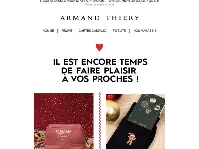 Vos cadeaux livrés à temps pour Noël 🚚 🎁