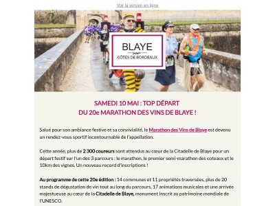 Marathon des Vins de Blaye : à vos marques, prêts, dégustez !