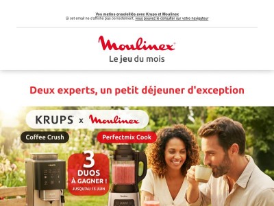 Jeu concours : 3 duos Perfectmix Cook & Coffee Crush en jeu 🎁