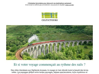 🌍 L'Irlande et l'Écosse en train