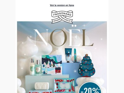 C'est déjà Noël : 20% de remise et jusqu'à 5 cadeaux !