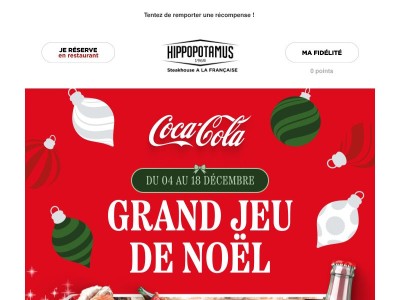 ✨ Participez à notre grand jeu de Noël avec Coca-Cola !