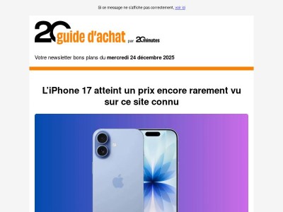 Découvrez les bons plans du jour à ne pas manquer !