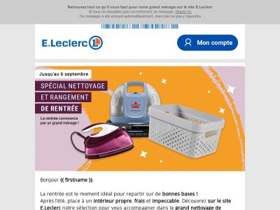 La rentrée commence par un bon coup de propre 🧽