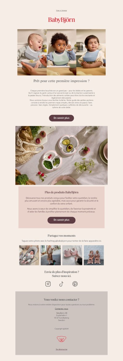 L’intérêt des petites portions.