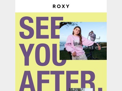 La rentrée, mais façon ROXY