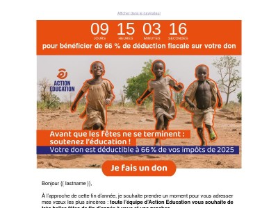 🎄 Avant les fêtes, un message important pour vous