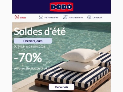 SOLDES : Derniers jours : 30€ offerts !