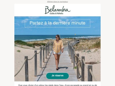 ☀️ Dernières minutes pour partir en vacances dans le Sud !