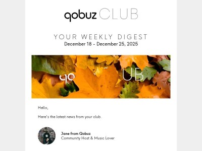 This week on Qobuz Club