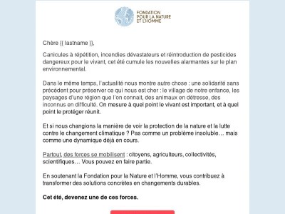 Une force manque : la vôtre !