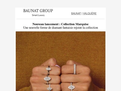 Nouveau lancement : Collection Marquise