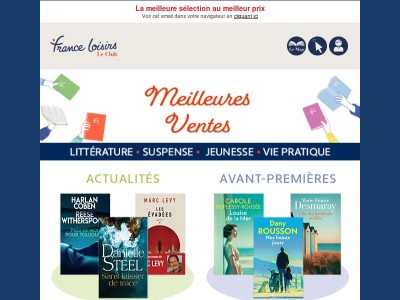 Le top des ventes cette semaine ⬆️!