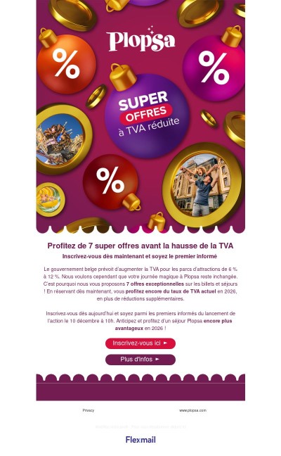 Profitez de 7 super offres avant la hausse de la TVA