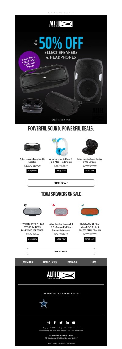 Black Friday Deals are Here!