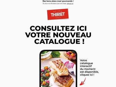 📱 Votre nouveau catalogue livraison est arrivé !