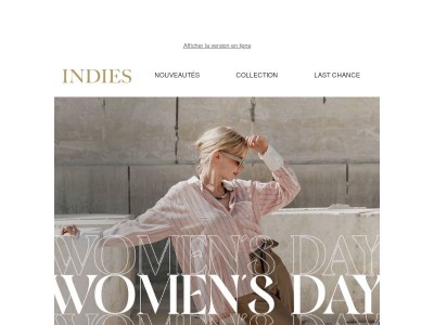 WOMEN'S DAY | Dernières heures