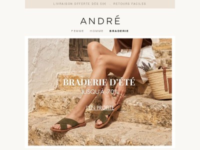 Braderie : jusqu'à -70%