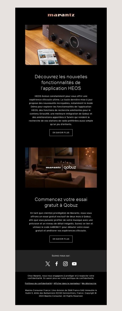 Découvrez les nouvelles fonctionnalités de l’application HEOS