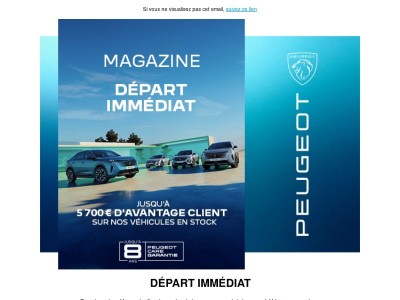 Repartez avec votre PEUGEOT pour les fêtes de fin d'année