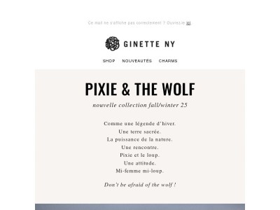 Don't be afraid of the Wolf !