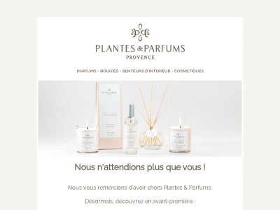 Merci pour votre inscription, nous n'attendions plus que vous...