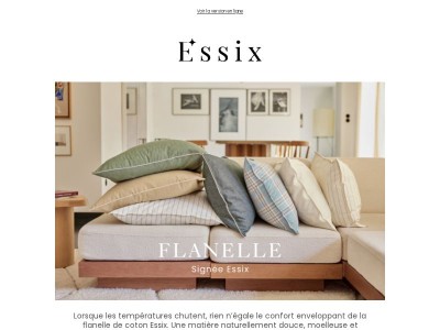 Flanelle de coton Essix