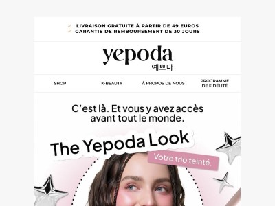 En Avant-Première : The Yepoda Look est arrivé 💄