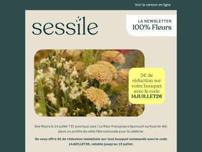 C'est la saison des fleurs françaises 