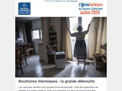[Actusolidaire] Quand la chaleur envahit les logements