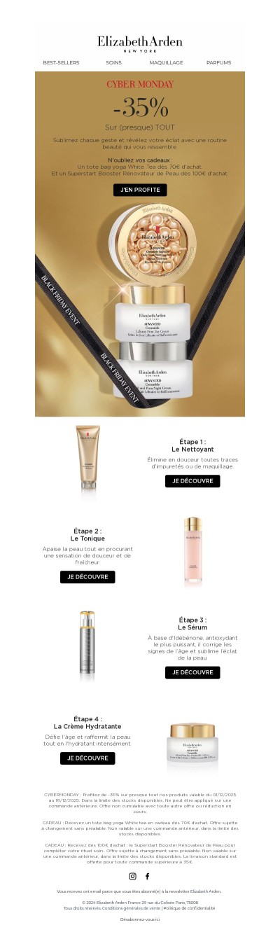 Cyber Monday : la plus belle offre de l'année !