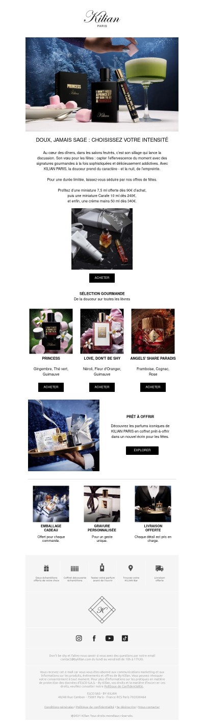 Votre cadeau vous attend…