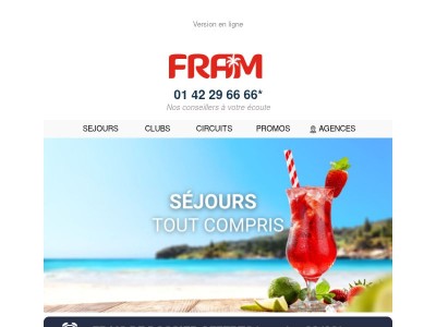 Envie d'évasion ? Découvrez nos séjours All Inclusive