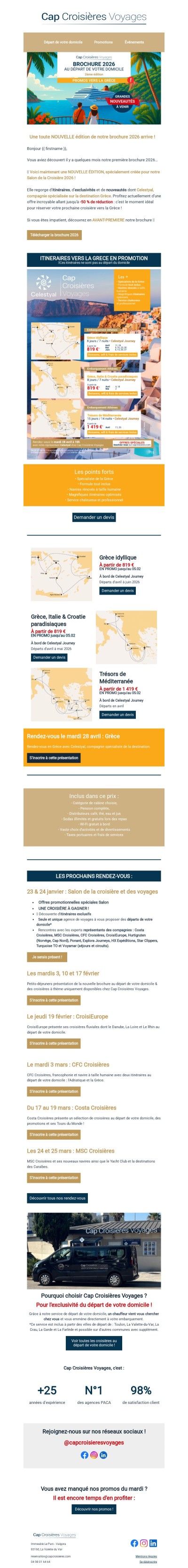 AVANT-PREMIERE : Grèce jusqu'à -50% 🔥