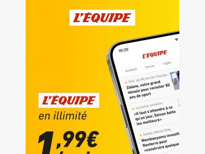 1,99€/mois les 6 premiers mois !