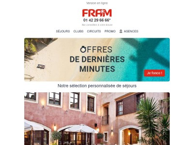 Vos destinations préférées vous attendent...