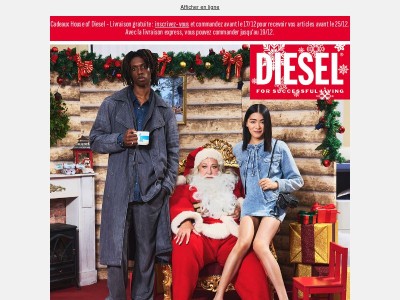 Directement de la liste de Santa