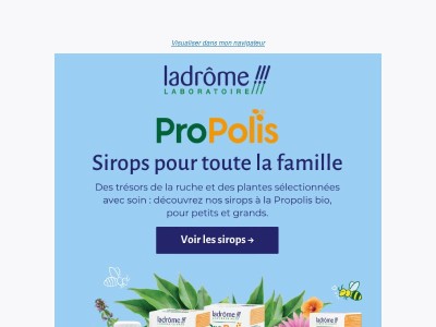 Sirops bio et français pour toute la famille 🐝