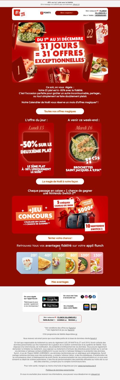 Aujourd’hui, la gourmandise se multiplie ! 😋✨