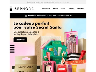 Secret Santa : l’idée cadeau qu’il vous faut