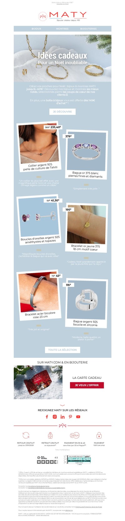 😍💍Un coup de cœur pour Noël