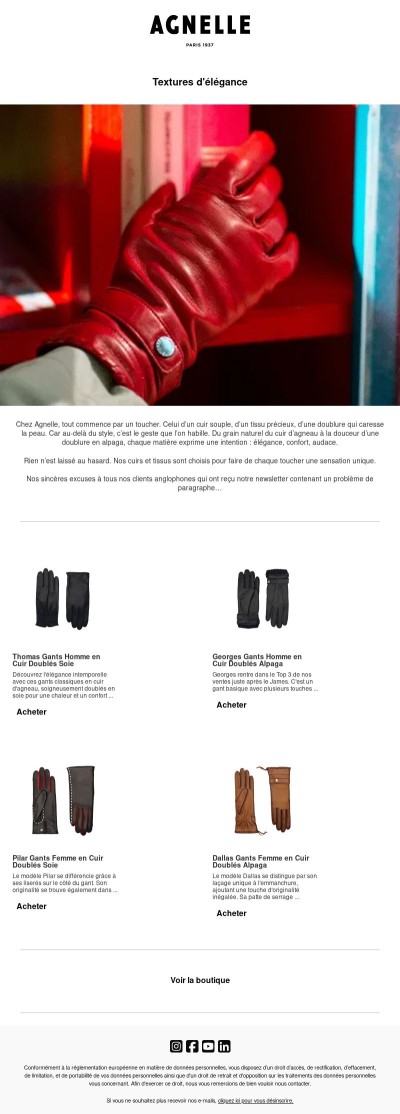 Textures d'élégance