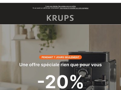 Offre exclusive : -20% sur les machines à grains ☕