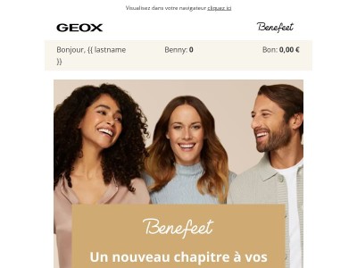 Le programme Benefeet est de retour !