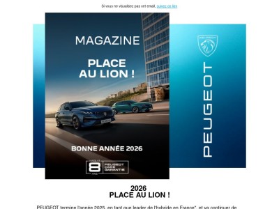 Newsletter : Place au Lion !