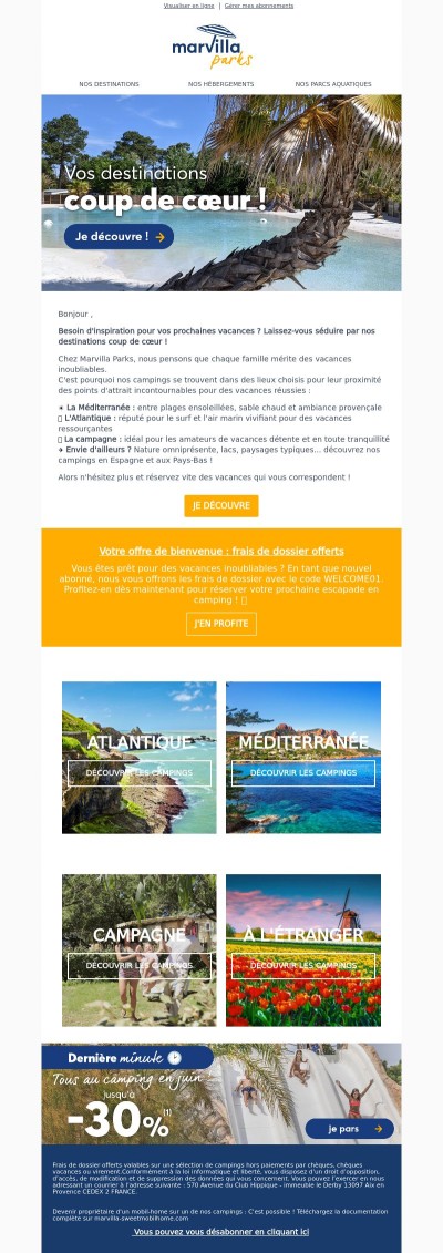 Découvrez nos destinations coup de cœur ❤️