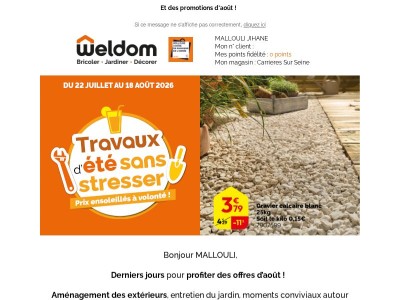 Plus que 8 jours pour profiter de notre catalogue ☀️