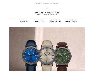 Célébrez avec Baume & Mercier